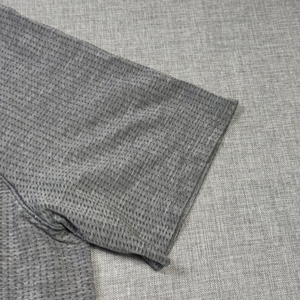 Lululemon Metal Vent Tech T-Shirt Mens Large Gray Training Short Sleeve Crewneck - Picture 7 of 10